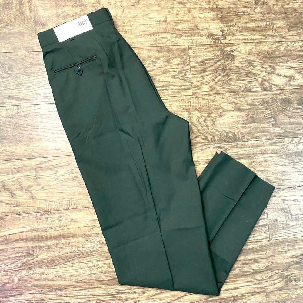 U.S.Army Green AG-489 Men’s Poly Wool Trousers Dress Pants Size 38L DSCP - Picture 4 of 10